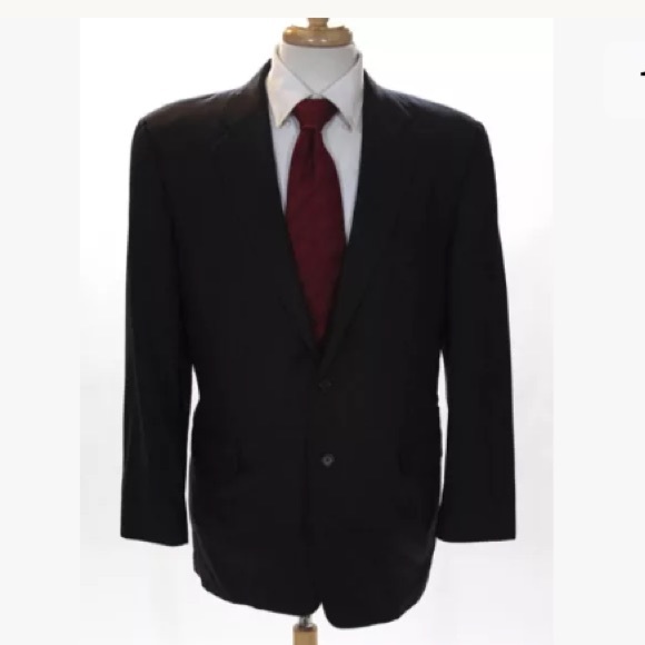 HICKEY FREEMAN navy Blue Travel   Jacket SZ42 - Picture 3 of 8